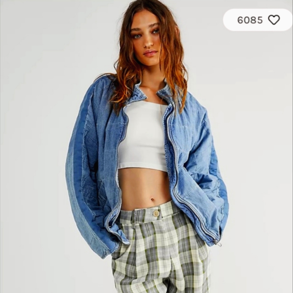 Free People Dolman Denim Jacket
